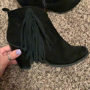 madden girl heeled booties